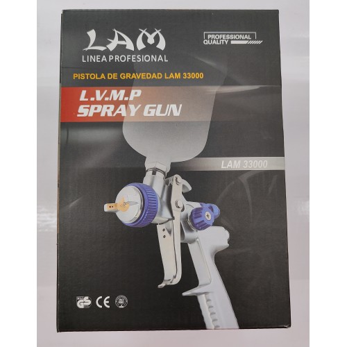 Pistola de gravedad Lam jet...
